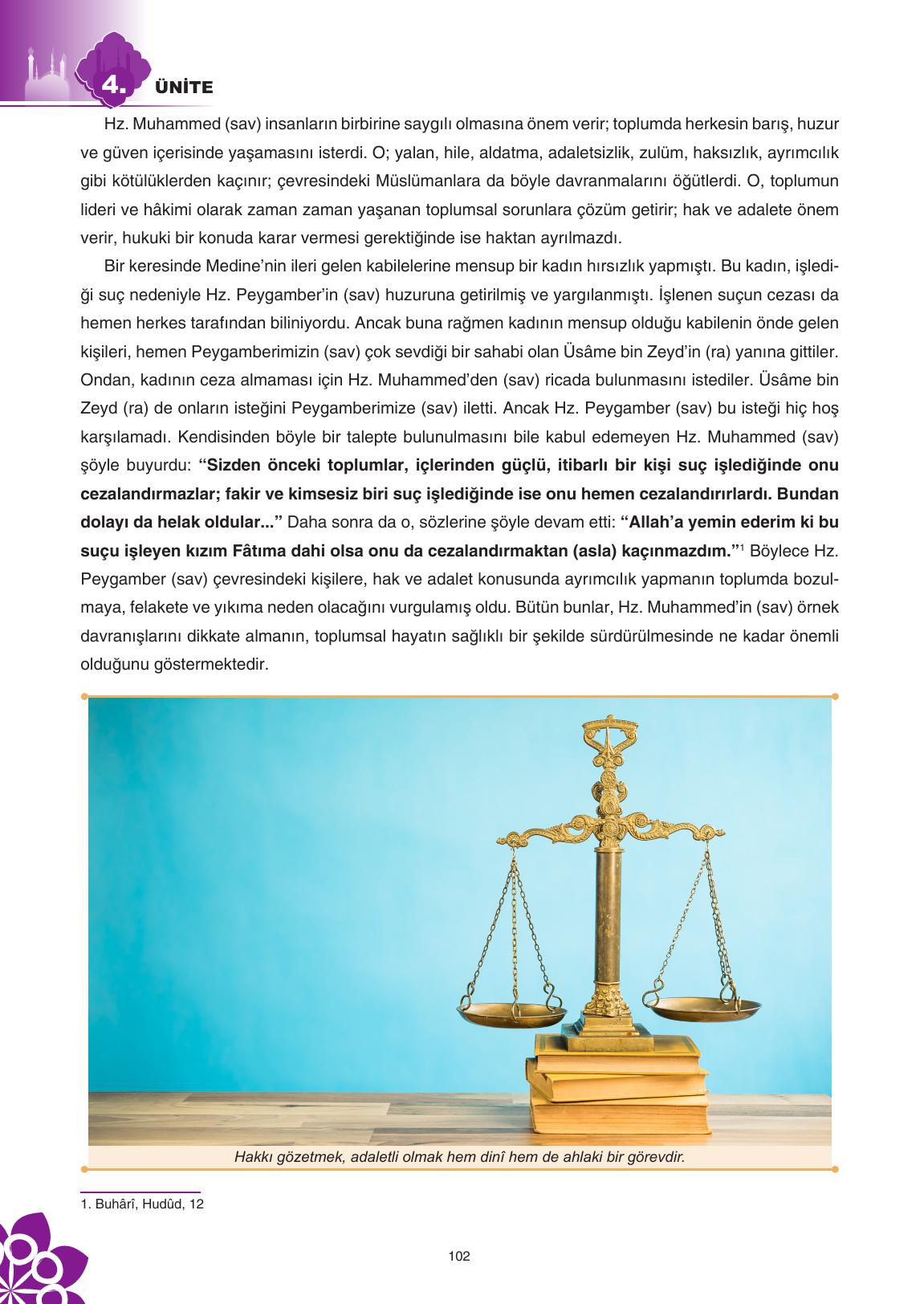 8. Sınıf Sdr İpekyolu Yayıncılık Din Kültürü Ve Ahlak Bilgisi Ders Kitabı Sayfa 103 Cevapları