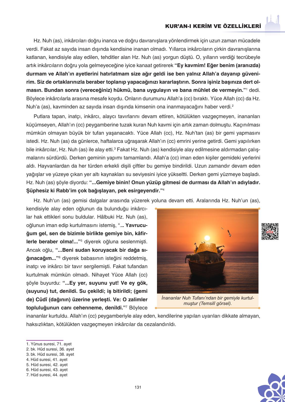 8. Sınıf Sdr İpekyolu Yayıncılık Din Kültürü Ve Ahlak Bilgisi Ders Kitabı Sayfa 132 Cevapları