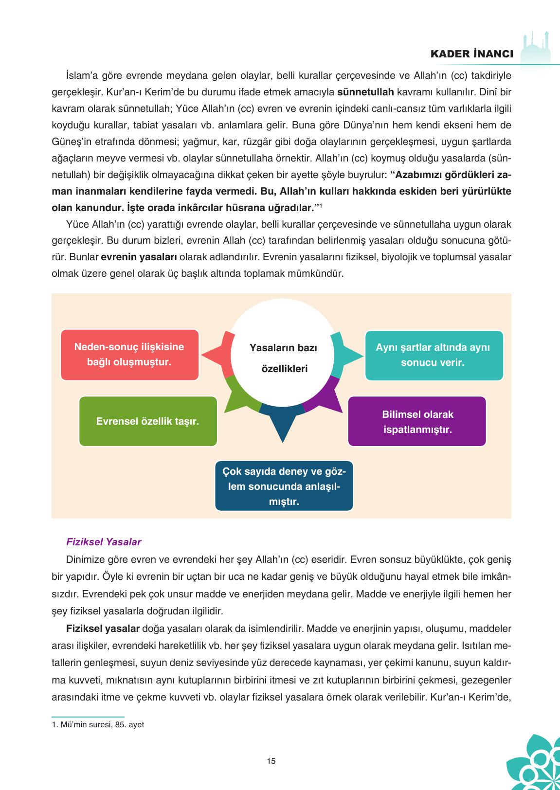 8. Sınıf Sdr İpekyolu Yayıncılık Din Kültürü Ve Ahlak Bilgisi Ders Kitabı Sayfa 16 Cevapları