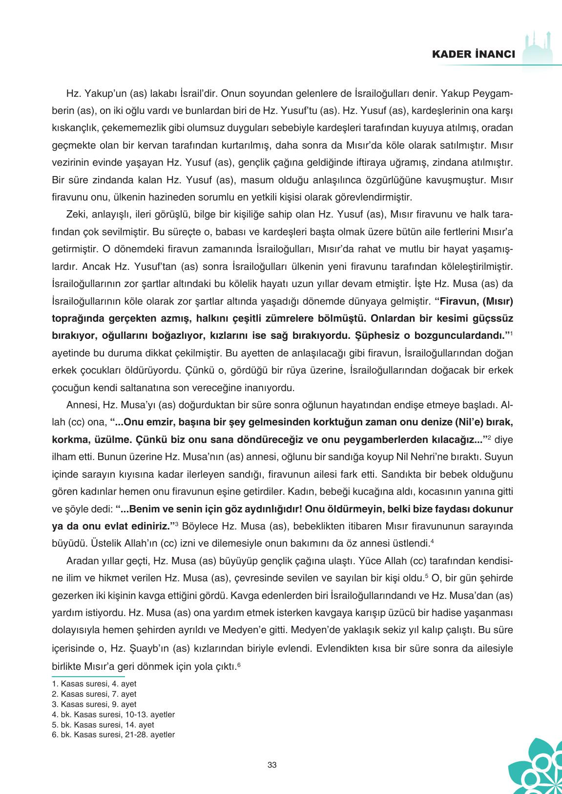 8. Sınıf Sdr İpekyolu Yayıncılık Din Kültürü Ve Ahlak Bilgisi Ders Kitabı Sayfa 34 Cevapları