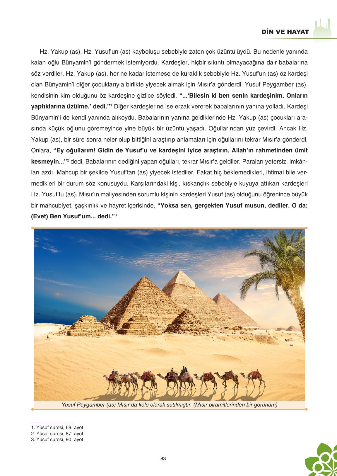 8. Sınıf Sdr İpekyolu Yayıncılık Din Kültürü Ve Ahlak Bilgisi Ders Kitabı Sayfa 84 Cevapları