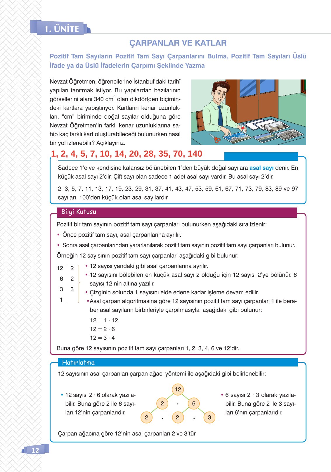 8. Sınıf Sonuç Yayınları Matematik Ders Kitabı Sayfa 12 Cevapları