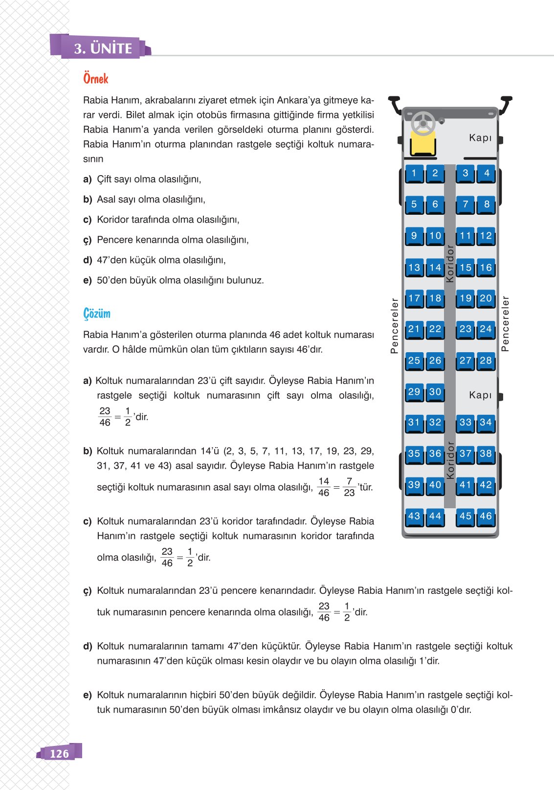 8. Sınıf Sonuç Yayınları Matematik Ders Kitabı Sayfa 126 Cevapları