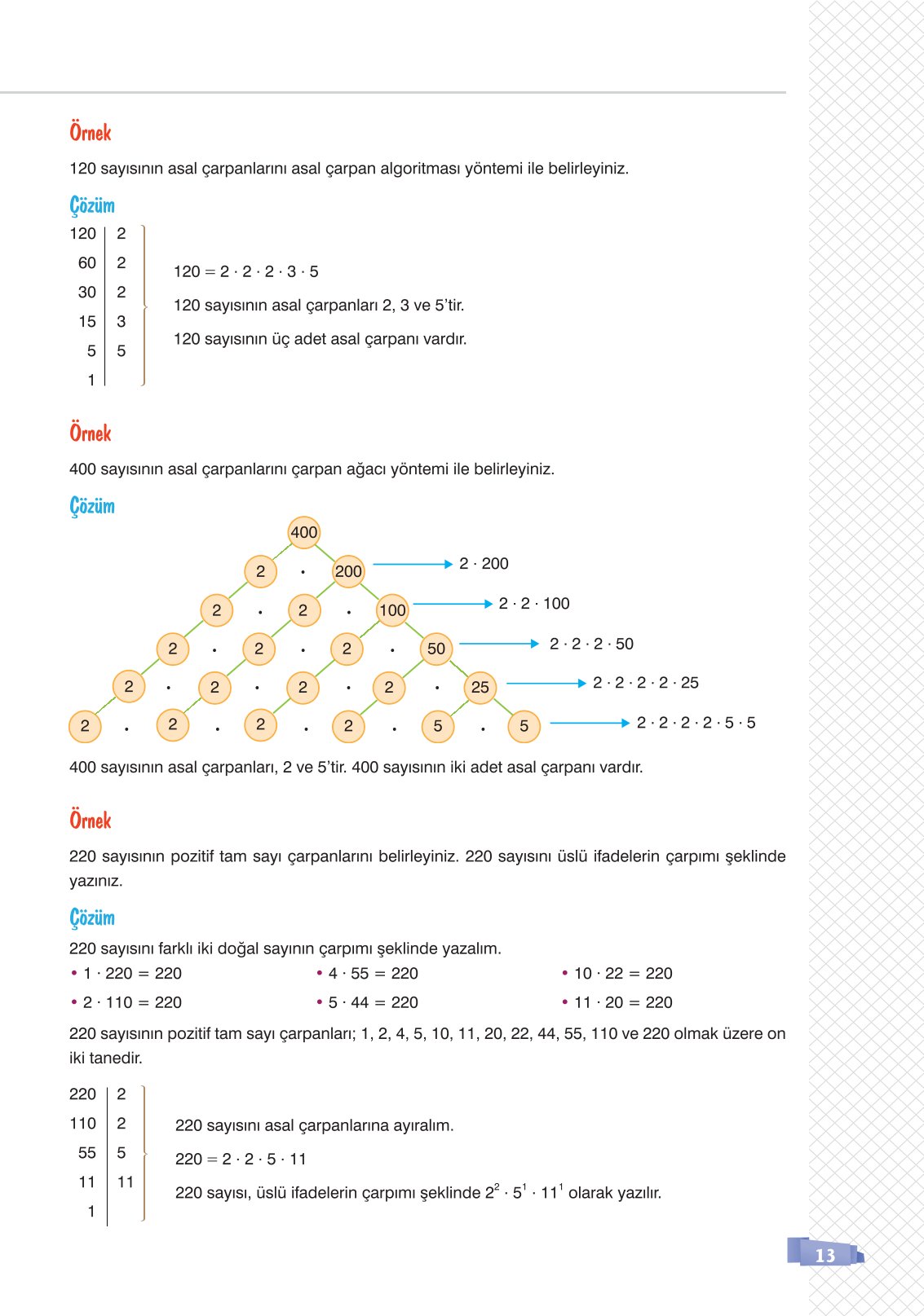 8. Sınıf Sonuç Yayınları Matematik Ders Kitabı Sayfa 13 Cevapları 8. Sınıf Sonuç Yayınları Matematik Ders Kitabı Sayfa 13 Cevapları