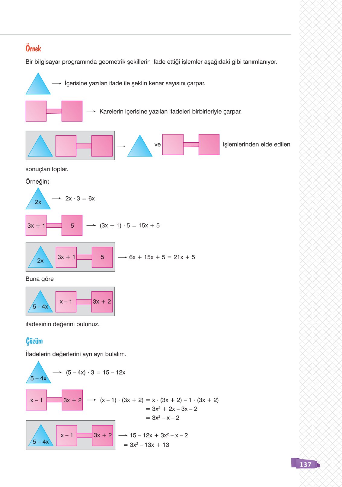8. Sınıf Sonuç Yayınları Matematik Ders Kitabı Sayfa 137 Cevapları
