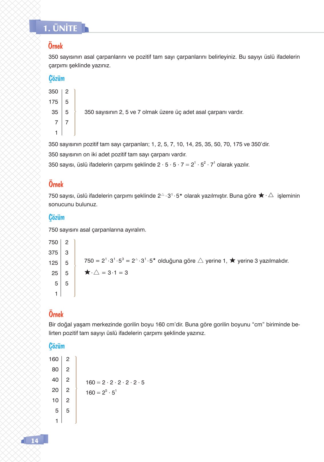 8. Sınıf Sonuç Yayınları Matematik Ders Kitabı Sayfa 14 Cevapları
