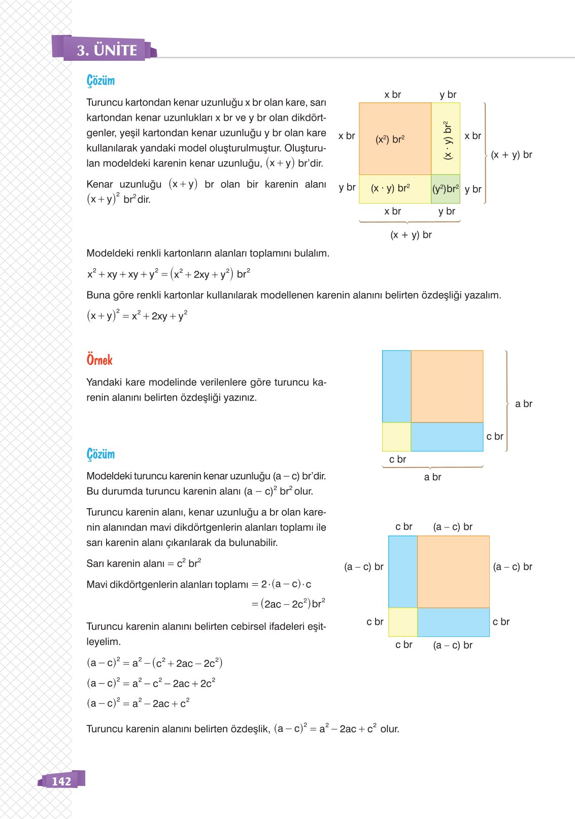 8. Sınıf Sonuç Yayınları Matematik Ders Kitabı Sayfa 142 Cevapları