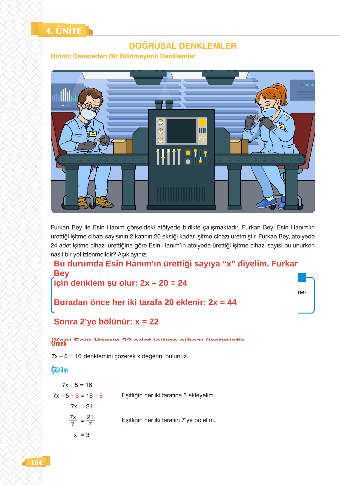 8. Sınıf Sonuç Yayınları Matematik Ders Kitabı Sayfa 164 Cevapları 8. Sınıf Sonuç Yayınları Matematik Ders Kitabı Sayfa 164 Cevapları