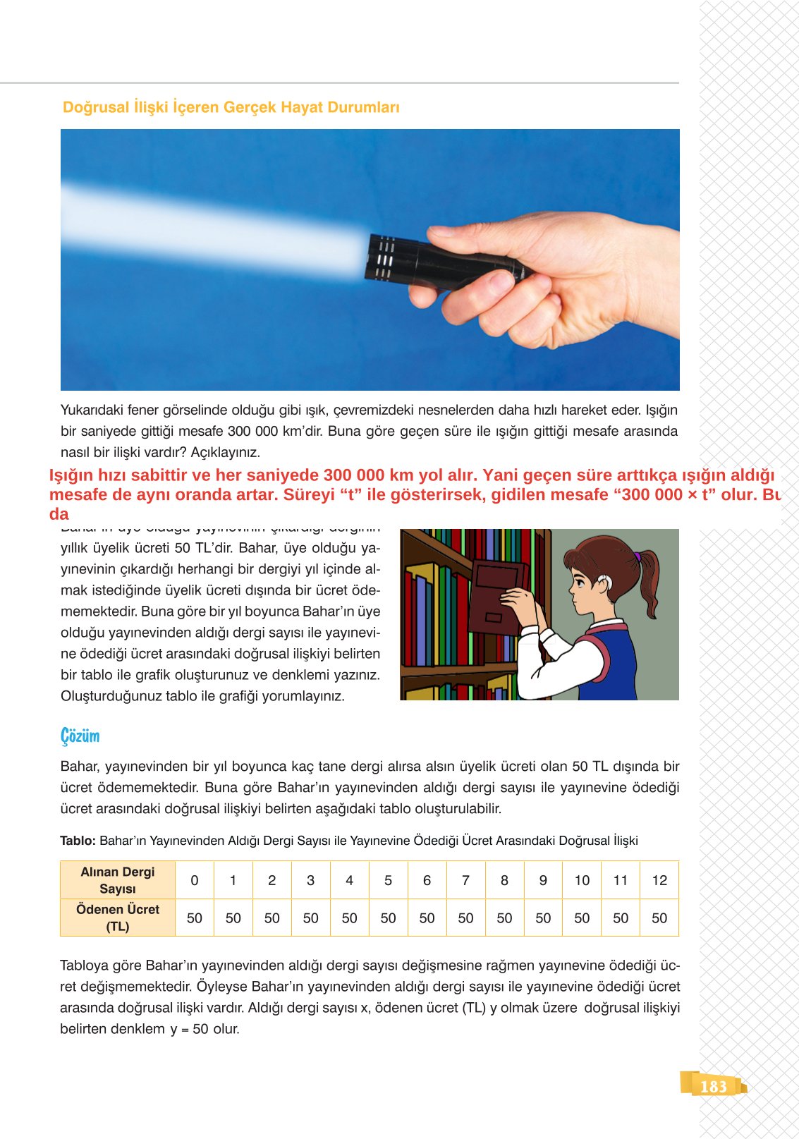 8. Sınıf Sonuç Yayınları Matematik Ders Kitabı Sayfa 183 Cevapları 8. Sınıf Sonuç Yayınları Matematik Ders Kitabı Sayfa 183 Cevapları
