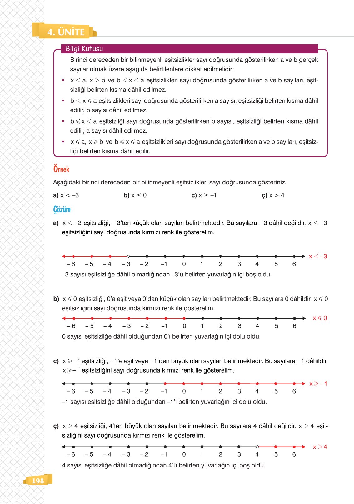8. Sınıf Sonuç Yayınları Matematik Ders Kitabı Sayfa 198 Cevapları 8. Sınıf Sonuç Yayınları Matematik Ders Kitabı Sayfa 198 Cevapları