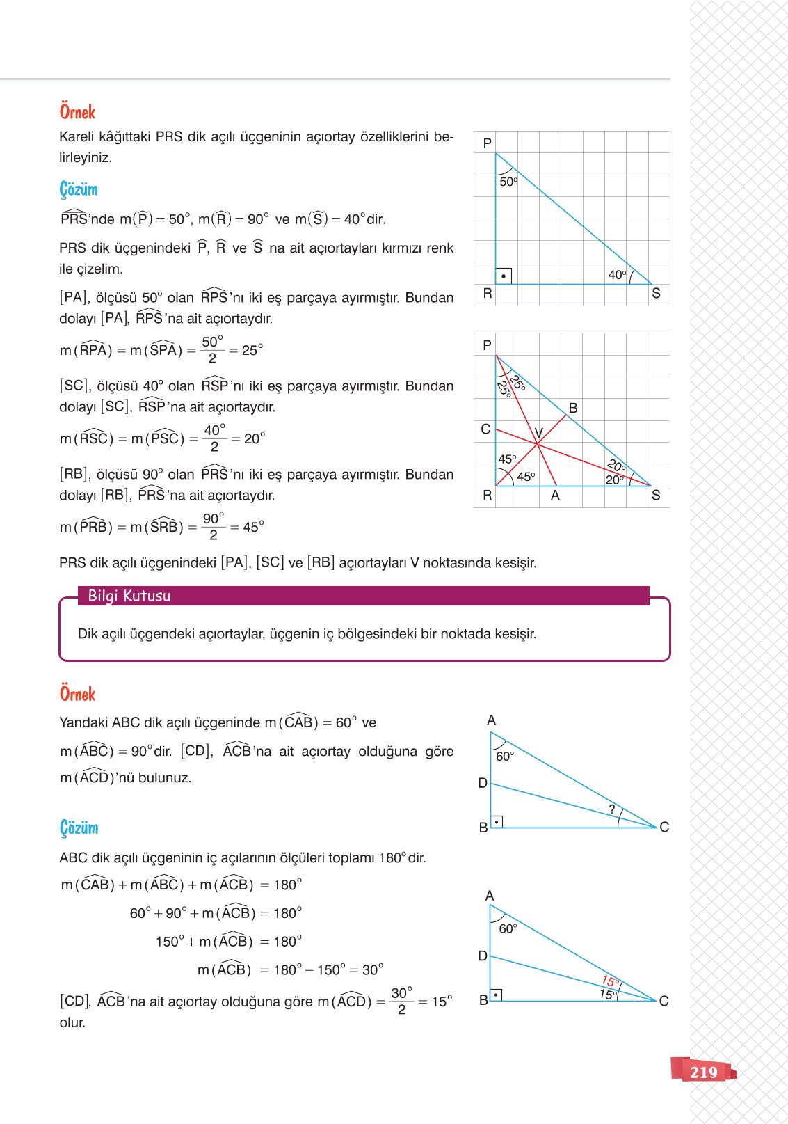 8. Sınıf Sonuç Yayınları Matematik Ders Kitabı Sayfa 219 Cevapları 8. Sınıf Sonuç Yayınları Matematik Ders Kitabı Sayfa 219 Cevapları