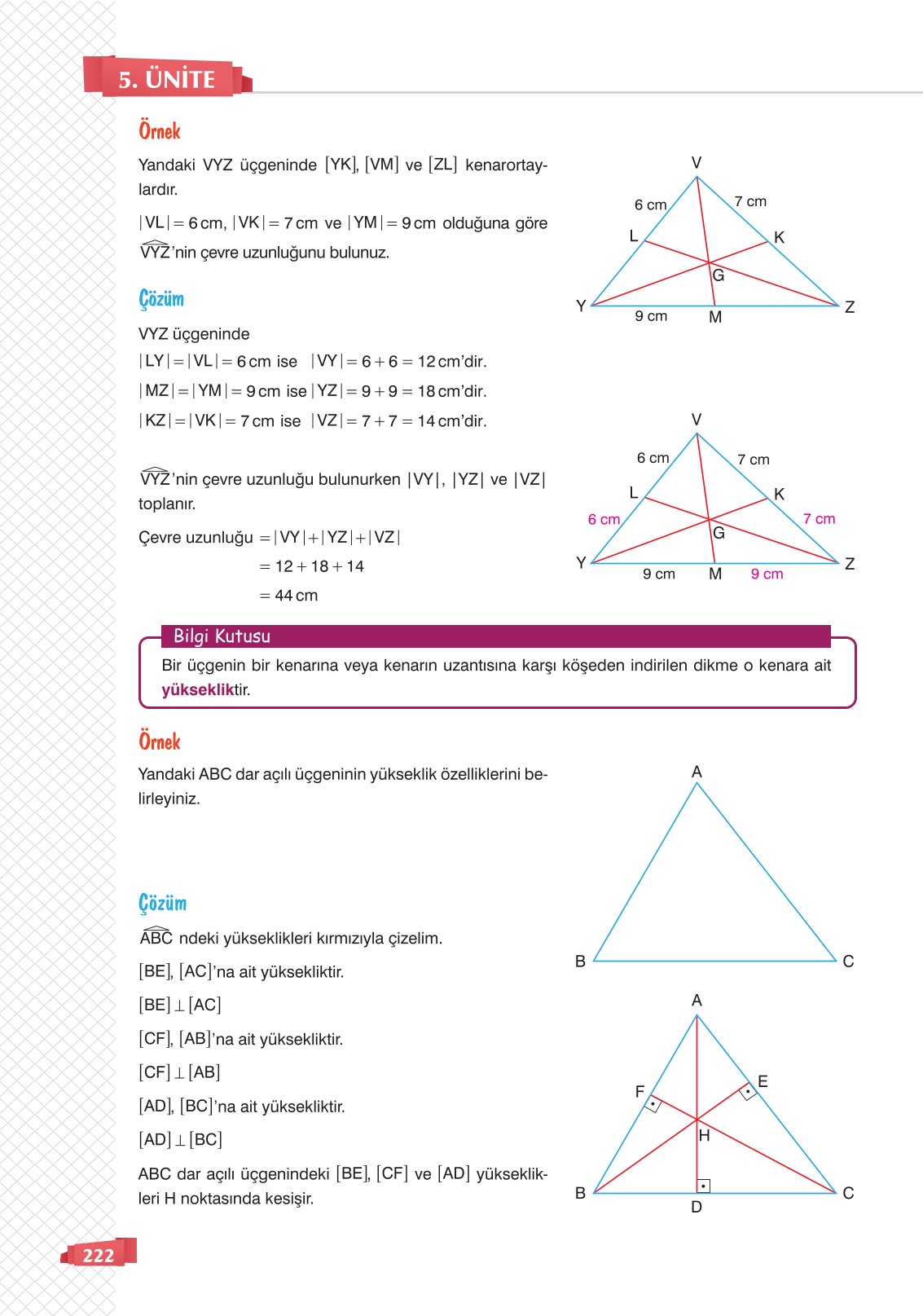 8. Sınıf Sonuç Yayınları Matematik Ders Kitabı Sayfa 222 Cevapları