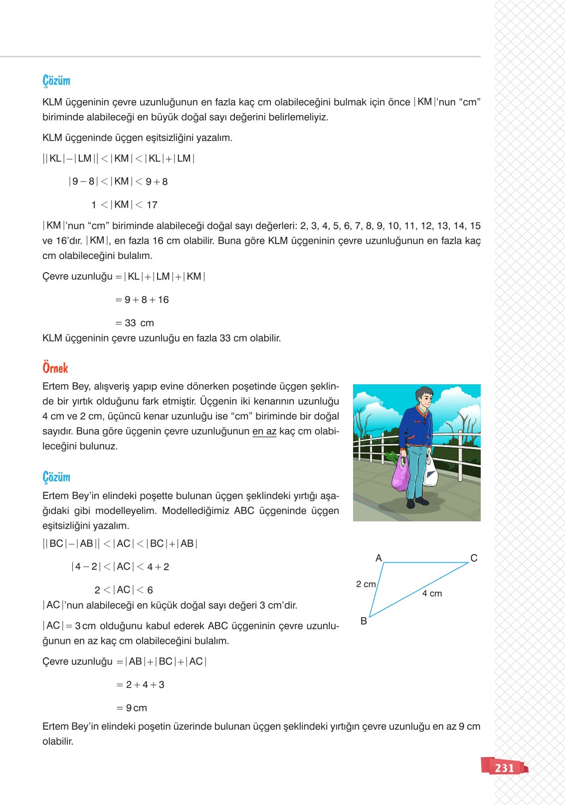 8. Sınıf Sonuç Yayınları Matematik Ders Kitabı Sayfa 231 Cevapları