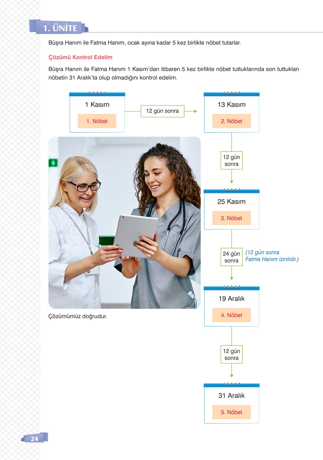 8. Sınıf Sonuç Yayınları Matematik Ders Kitabı Sayfa 24 Cevapları