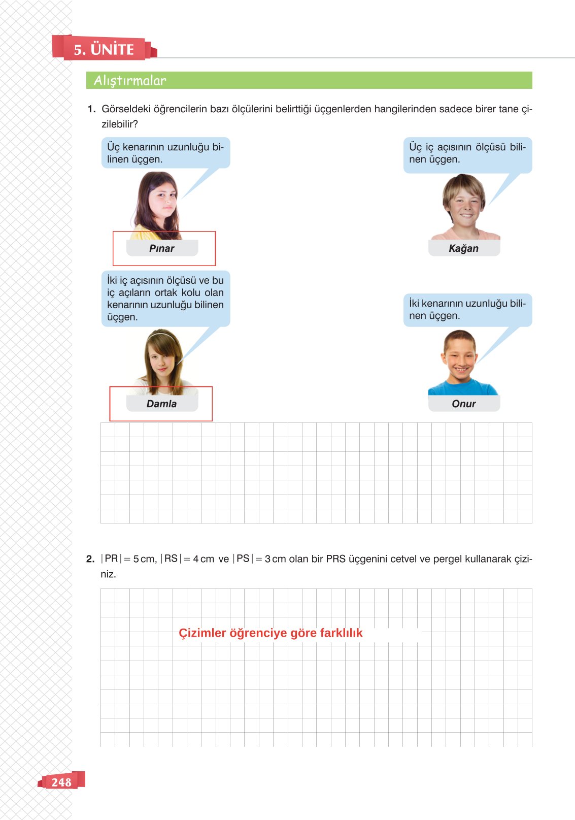 8. Sınıf Sonuç Yayınları Matematik Ders Kitabı Sayfa 248 Cevapları