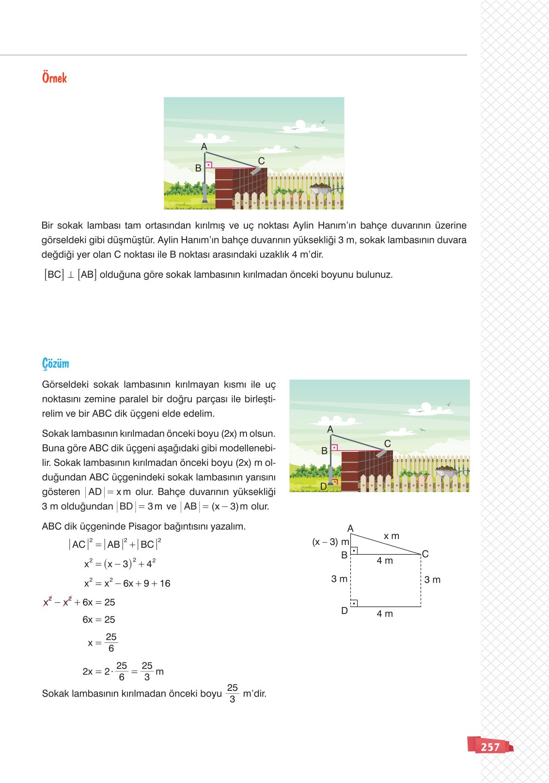 8. Sınıf Sonuç Yayınları Matematik Ders Kitabı Sayfa 257 Cevapları 8. Sınıf Sonuç Yayınları Matematik Ders Kitabı Sayfa 257 Cevapları