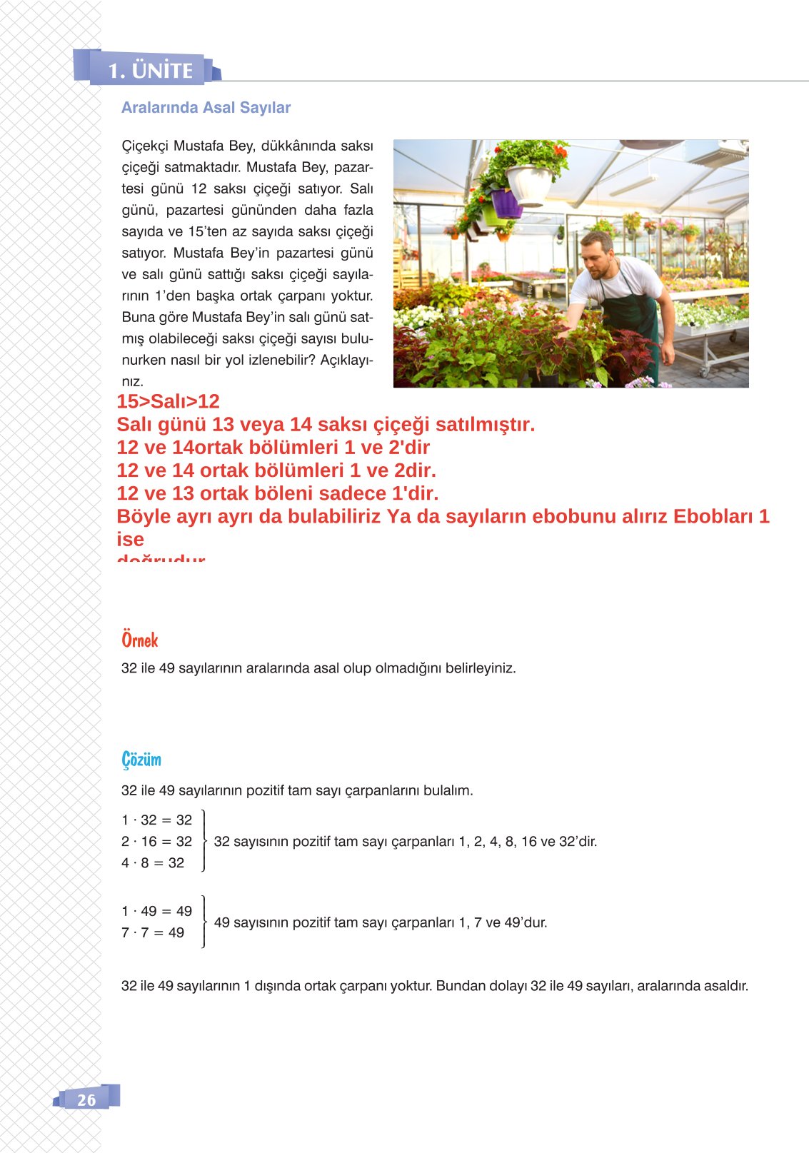 8. Sınıf Sonuç Yayınları Matematik Ders Kitabı Sayfa 26 Cevapları 8. Sınıf Sonuç Yayınları Matematik Ders Kitabı Sayfa 26 Cevapları