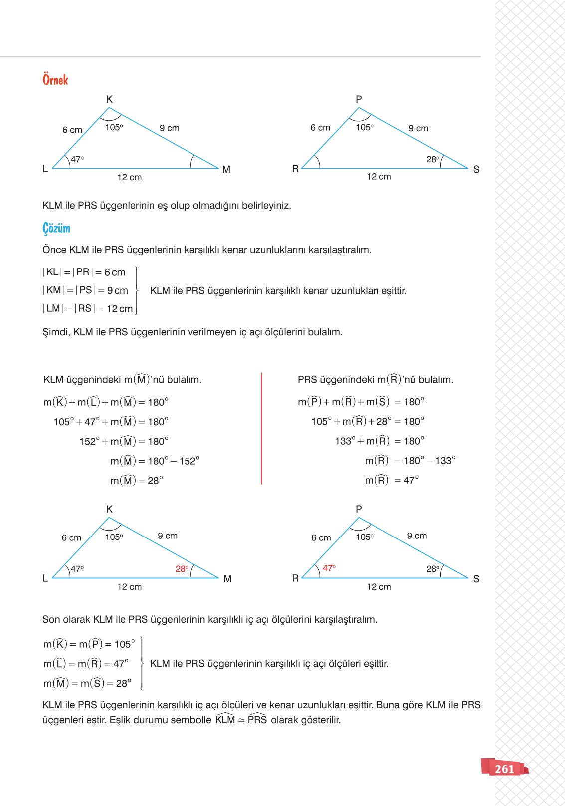 8. Sınıf Sonuç Yayınları Matematik Ders Kitabı Sayfa 261 Cevapları 8. Sınıf Sonuç Yayınları Matematik Ders Kitabı Sayfa 261 Cevapları