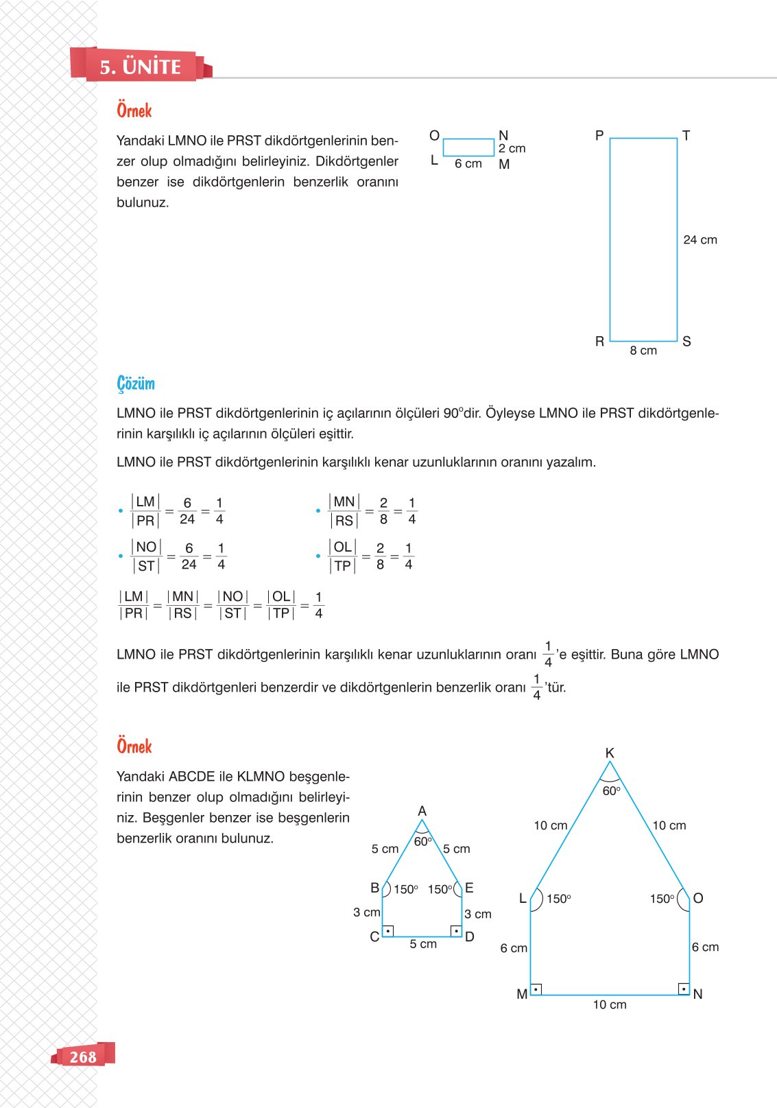 8. Sınıf Sonuç Yayınları Matematik Ders Kitabı Sayfa 268 Cevapları