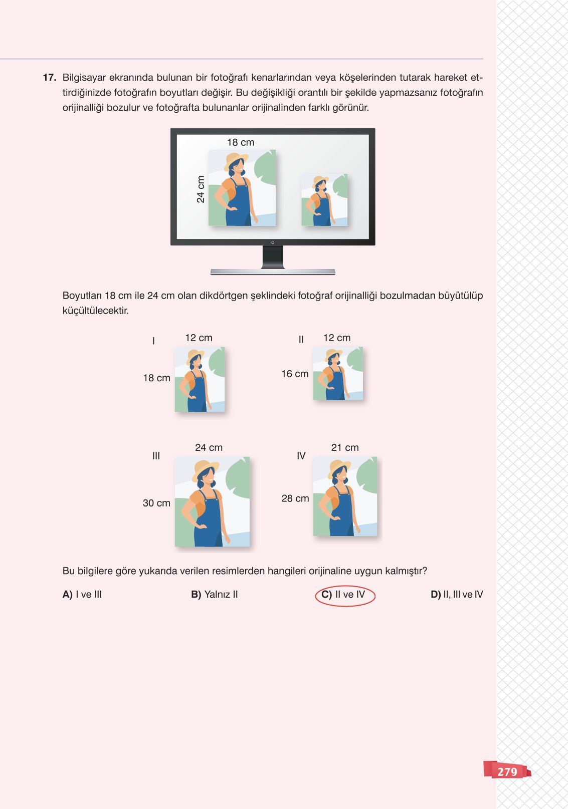 8. Sınıf Sonuç Yayınları Matematik Ders Kitabı Sayfa 279 Cevapları 8. Sınıf Sonuç Yayınları Matematik Ders Kitabı Sayfa 279 Cevapları