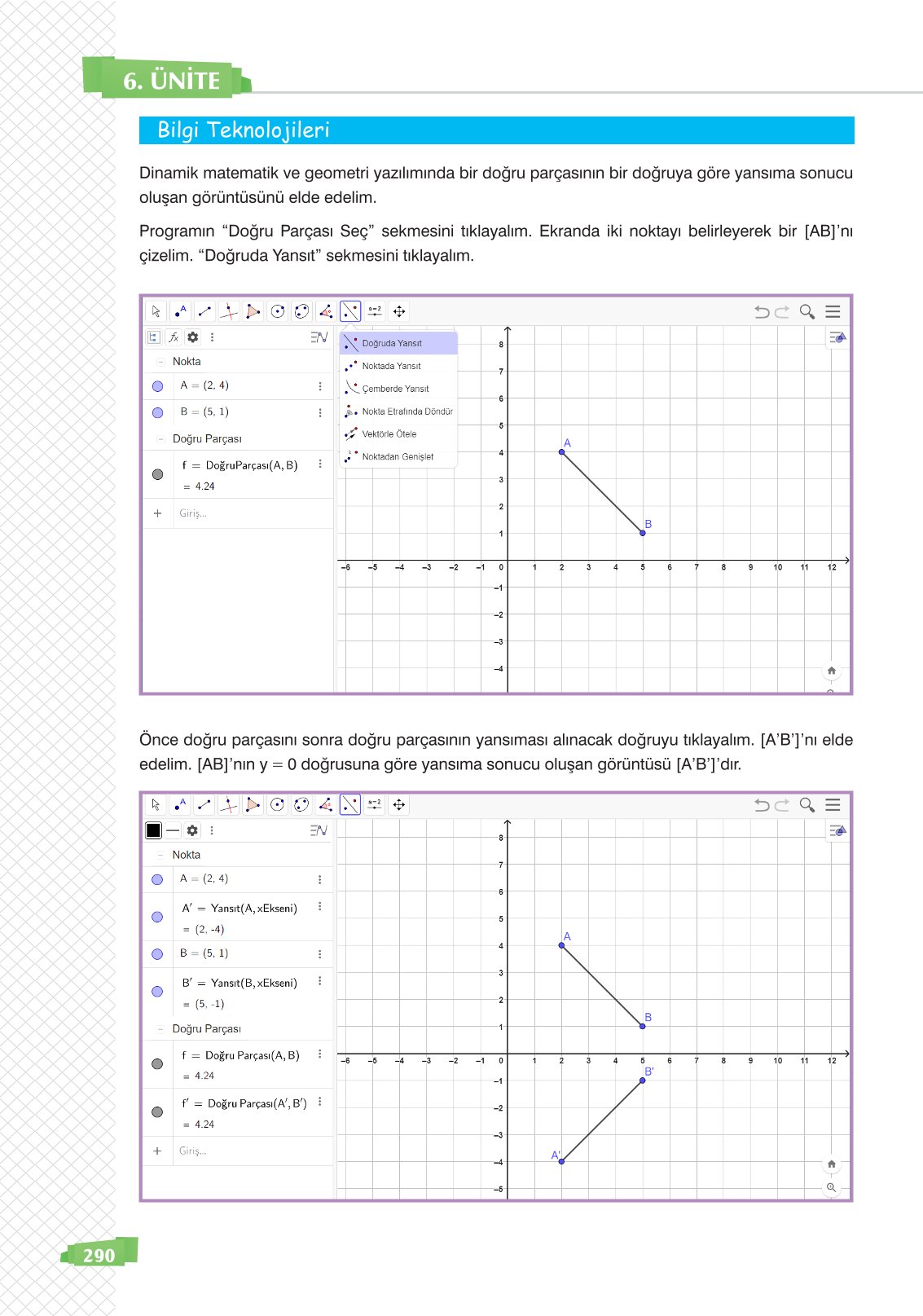 8. Sınıf Sonuç Yayınları Matematik Ders Kitabı Sayfa 290 Cevapları