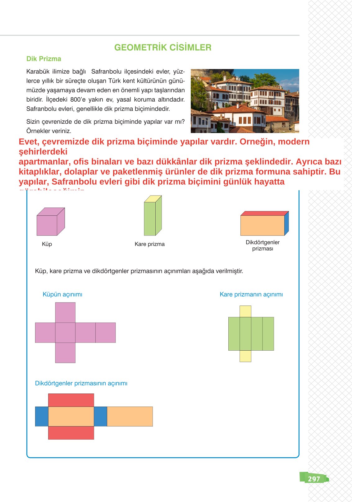 8. Sınıf Sonuç Yayınları Matematik Ders Kitabı Sayfa 297 Cevapları