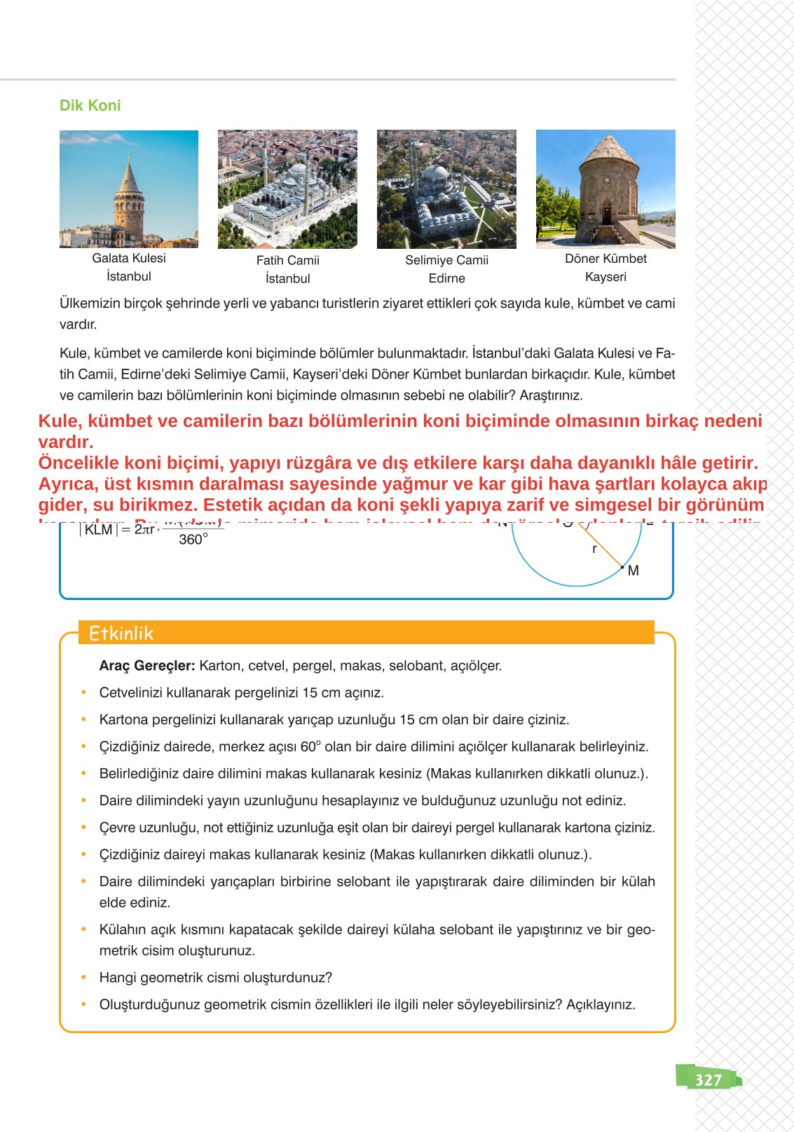 8. Sınıf Sonuç Yayınları Matematik Ders Kitabı Sayfa 327 Cevapları