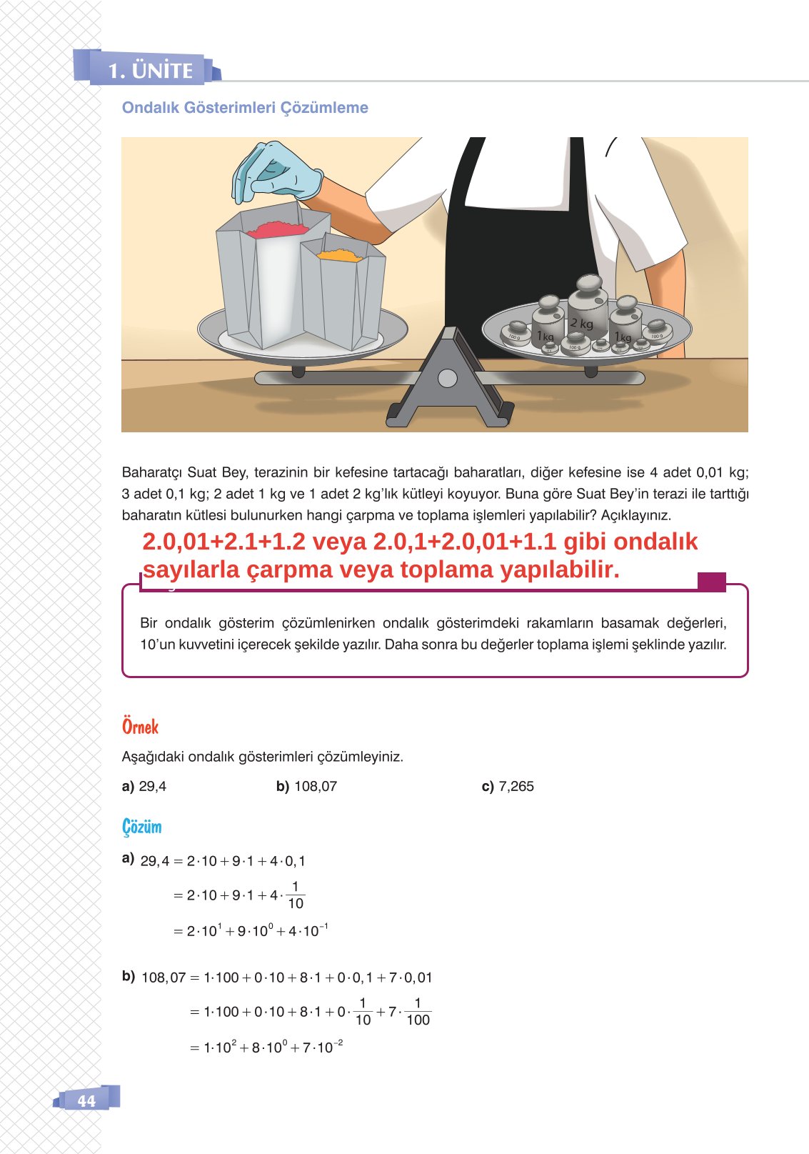 8. Sınıf Sonuç Yayınları Matematik Ders Kitabı Sayfa 44 Cevapları 8. Sınıf Sonuç Yayınları Matematik Ders Kitabı Sayfa 44 Cevapları