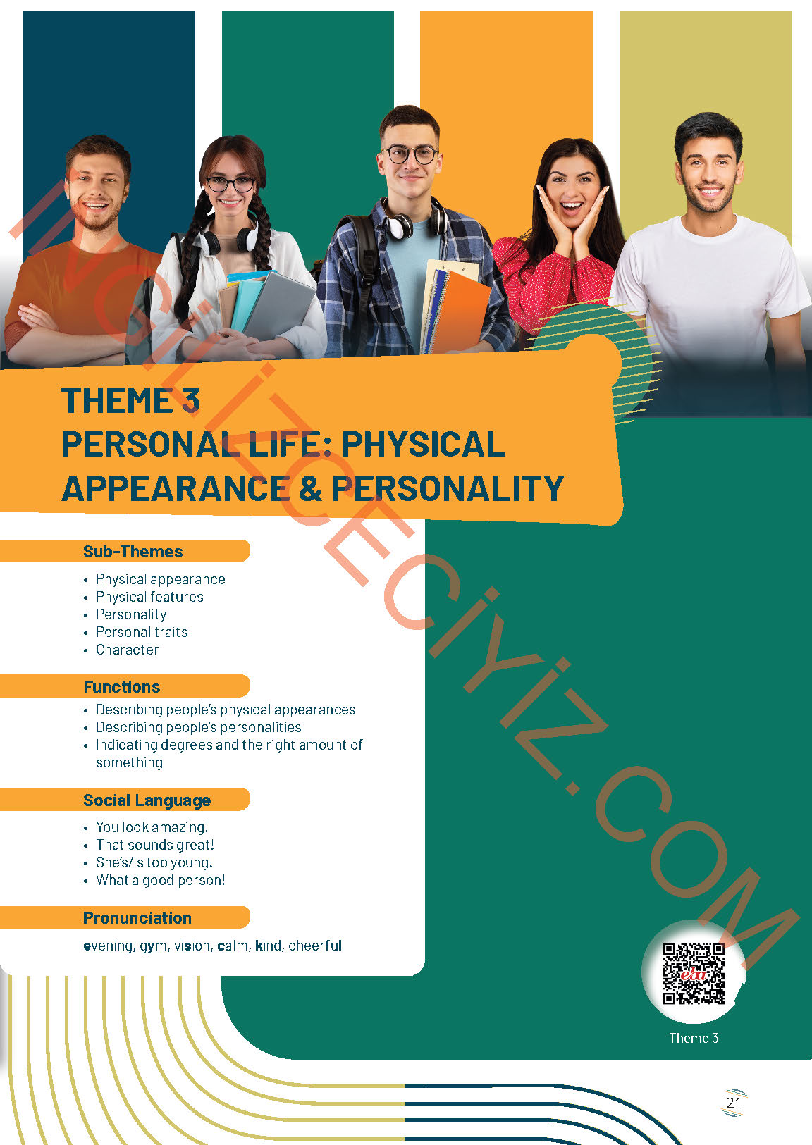 9. Sınıf İngilizce Meb Yayınları Çalışma Kitabı Sayfa 21 Cevapları