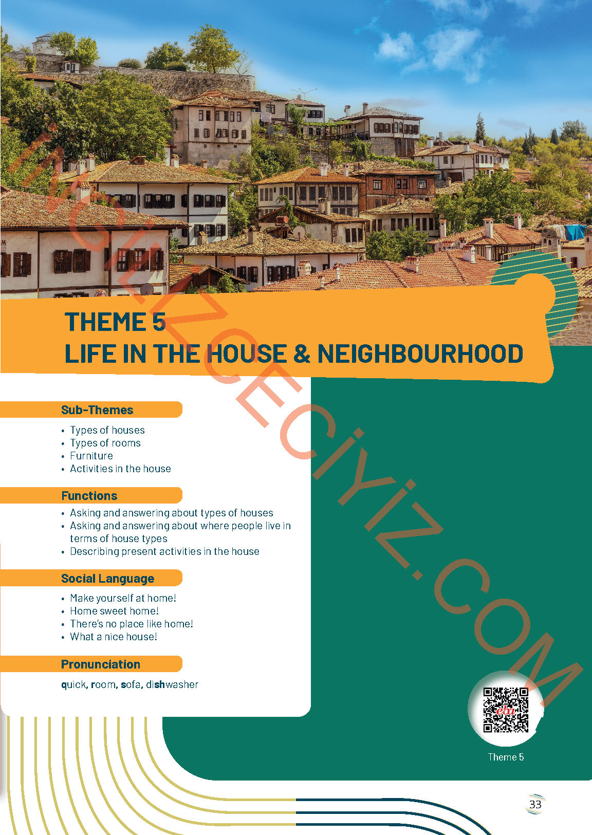 9. Sınıf İngilizce Meb Yayınları Çalışma Kitabı Sayfa 33 Cevapları