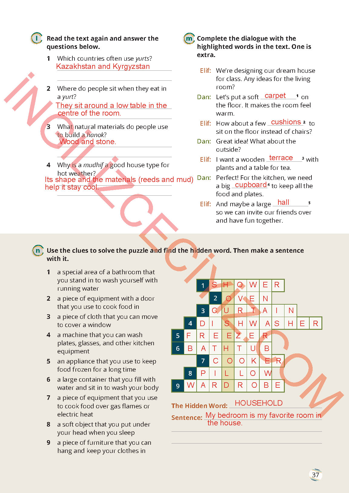 9. Sınıf İngilizce Meb Yayınları Çalışma Kitabı Sayfa 37 Cevapları 9. Sınıf İngilizce Meb Yayınları Çalışma Kitabı Sayfa 37 Cevapları