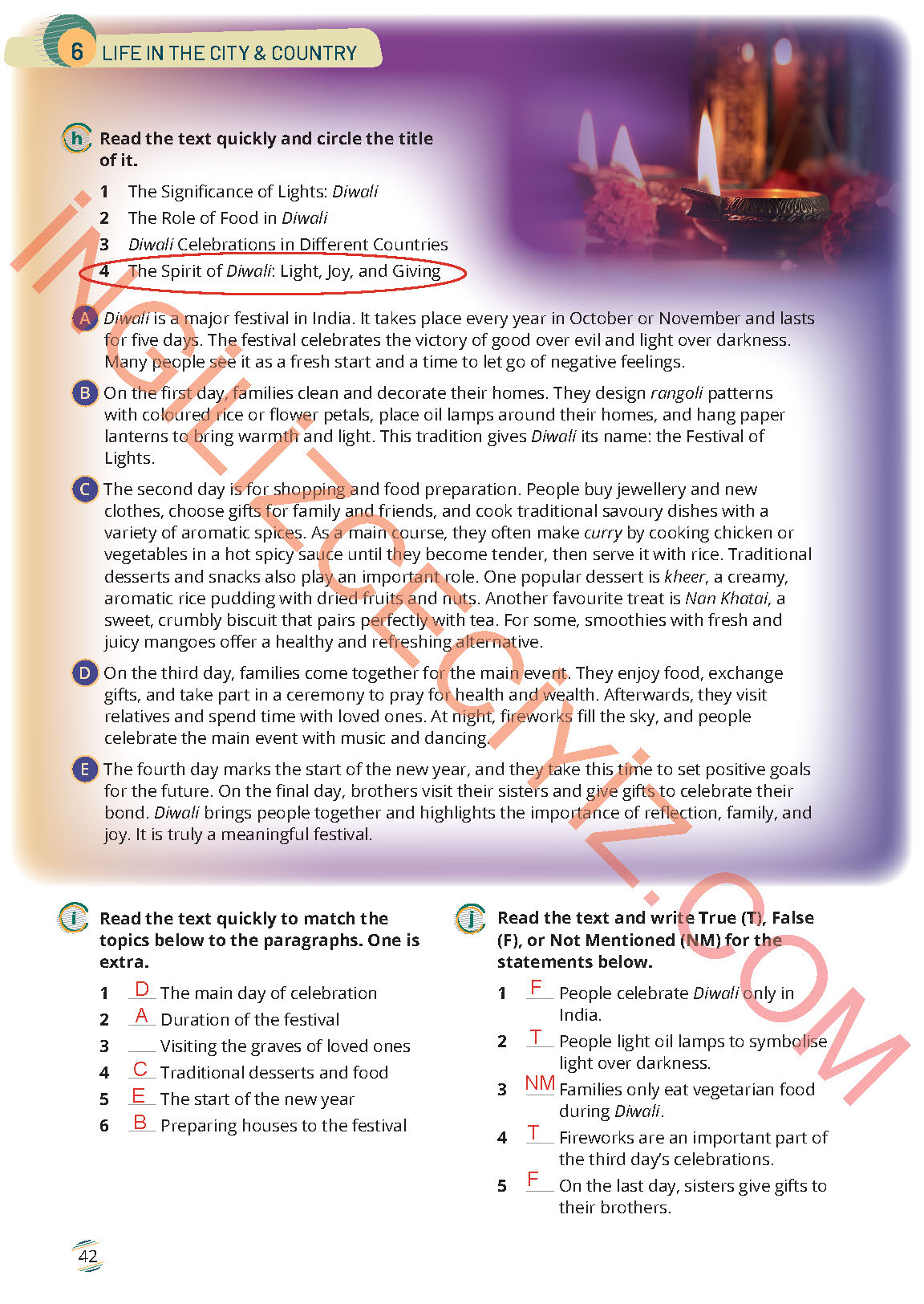 9. Sınıf İngilizce Meb Yayınları Çalışma Kitabı Sayfa 42 Cevapları 9. Sınıf İngilizce Meb Yayınları Çalışma Kitabı Sayfa 42 Cevapları