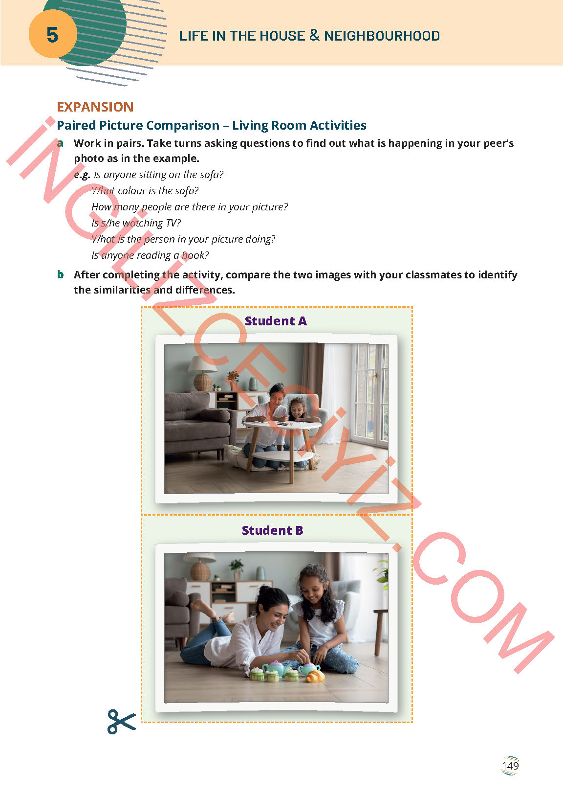 9. Sınıf İngilizce Meb Yayınları Ders Kitabı Sayfa 149 Cevapları