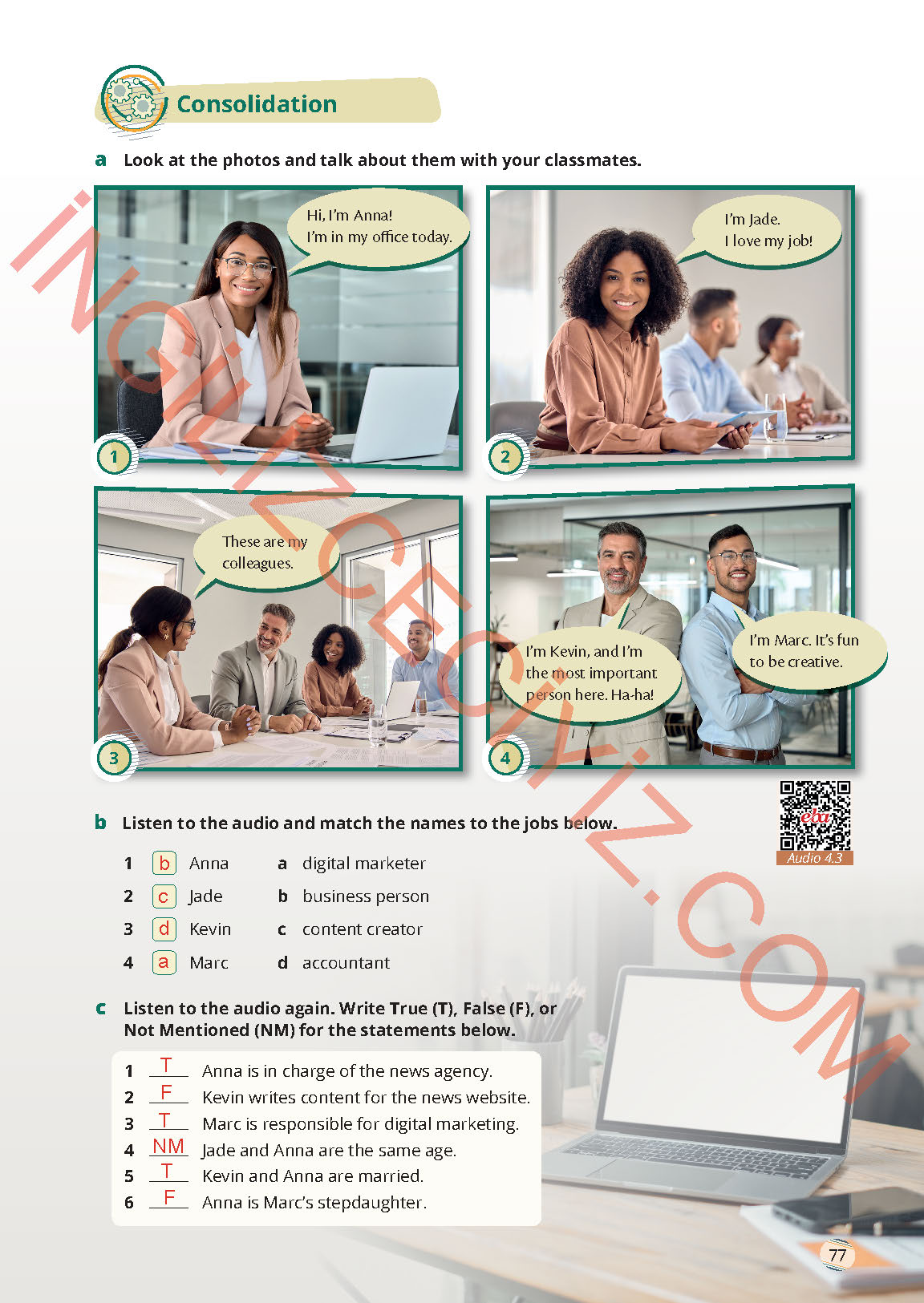 9. Sınıf İngilizce Meb Yayınları Ders Kitabı Sayfa 77 Cevapları 9. Sınıf İngilizce Meb Yayınları Ders Kitabı Sayfa 77 Cevapları