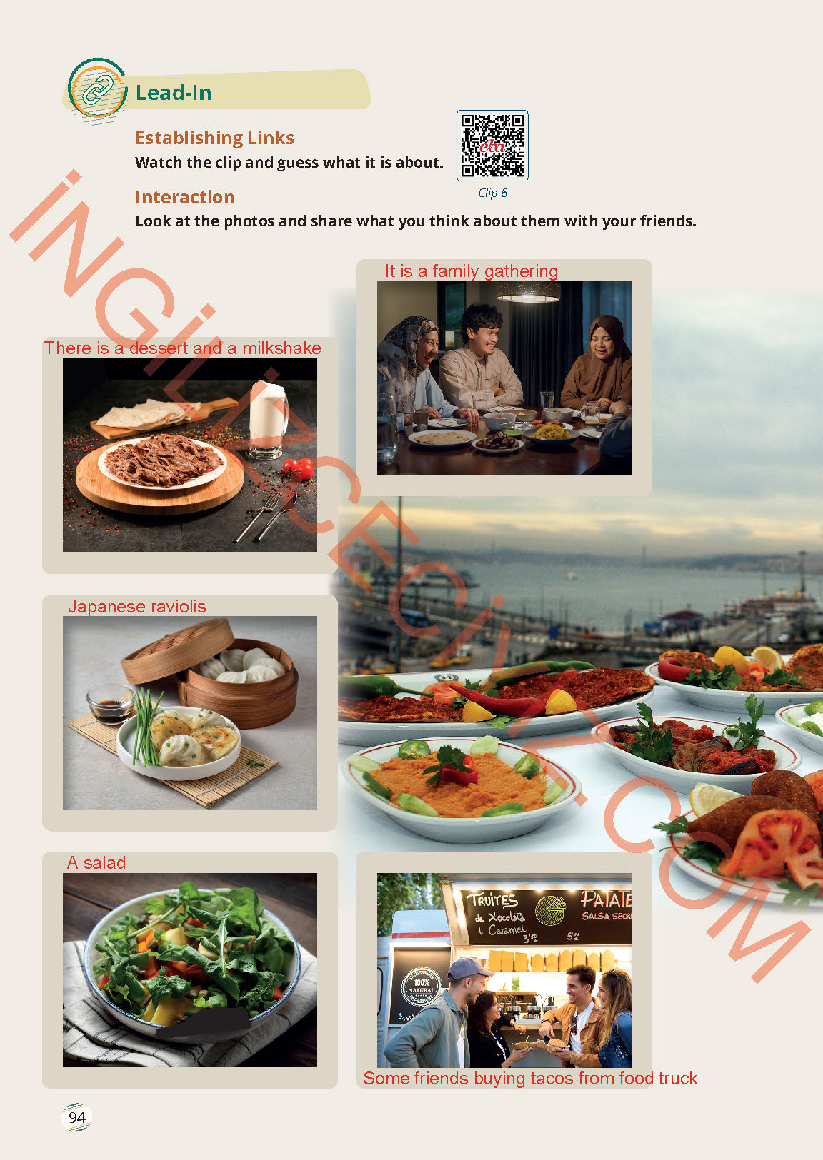 9. Sınıf İngilizce Meb Yayınları Ders Kitabı Sayfa 94 Cevapları