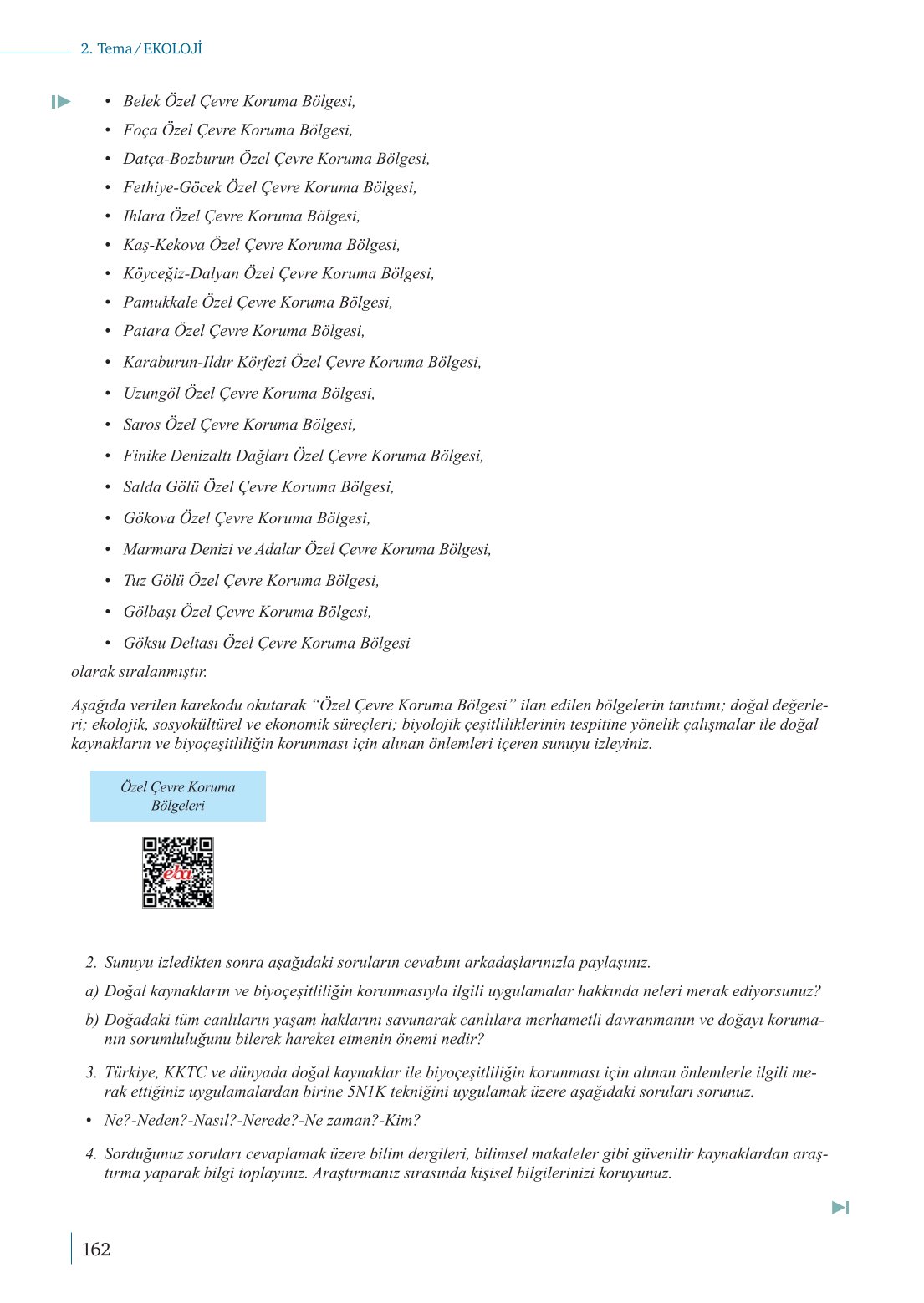 10. Sınıf Meb Yayınları Biyoloji Ders Kitabı Sayfa 162 Cevapları