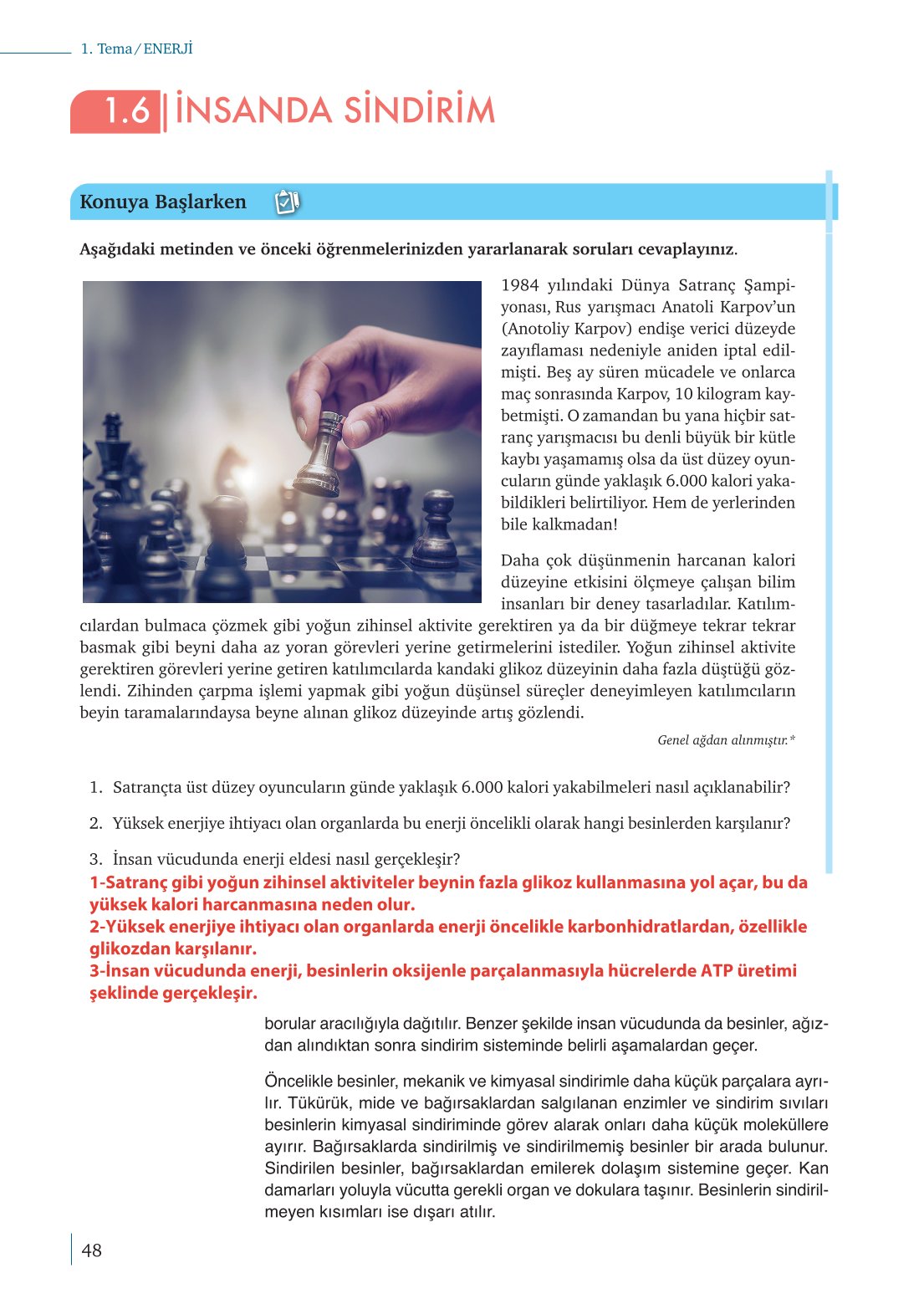 10. Sınıf Meb Yayınları Biyoloji Ders Kitabı Sayfa 48 Cevapları 10. Sınıf Meb Yayınları Biyoloji Ders Kitabı Sayfa 48 Cevapları