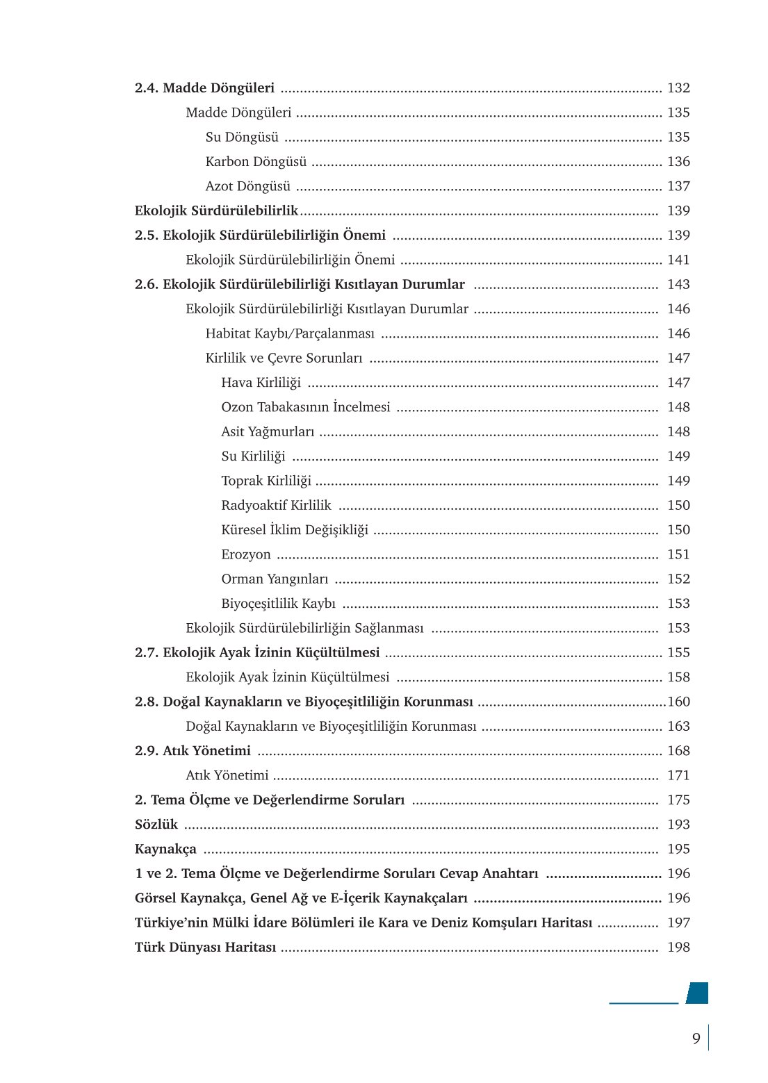 10. Sınıf Meb Yayınları Biyoloji Ders Kitabı Sayfa 9 Cevapları