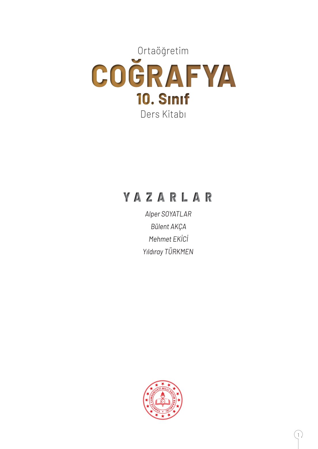 10. Sınıf Meb Yayınları Coğrafya Ders Kitabı Sayfa 1 Cevapları 10. Sınıf Meb Yayınları Coğrafya Ders Kitabı Sayfa 1 Cevapları