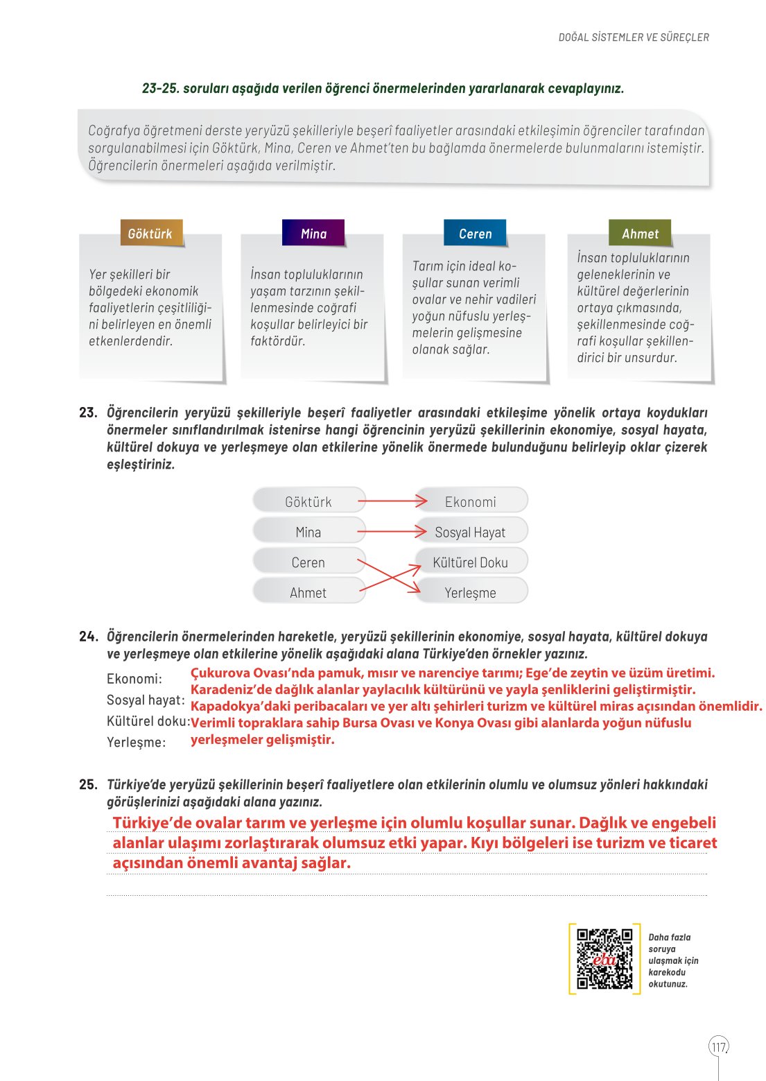 10. Sınıf Meb Yayınları Coğrafya Ders Kitabı Sayfa 117 Cevapları 10. Sınıf Meb Yayınları Coğrafya Ders Kitabı Sayfa 117 Cevapları