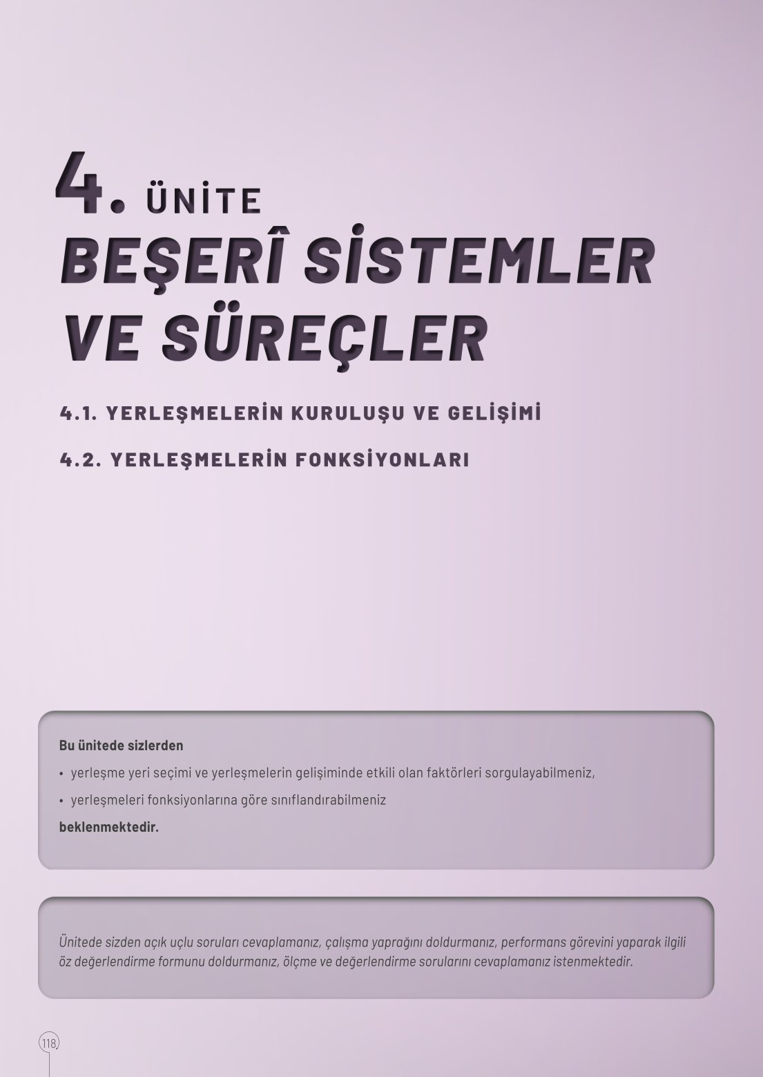 10. Sınıf Meb Yayınları Coğrafya Ders Kitabı Sayfa 118 Cevapları 10. Sınıf Meb Yayınları Coğrafya Ders Kitabı Sayfa 118 Cevapları