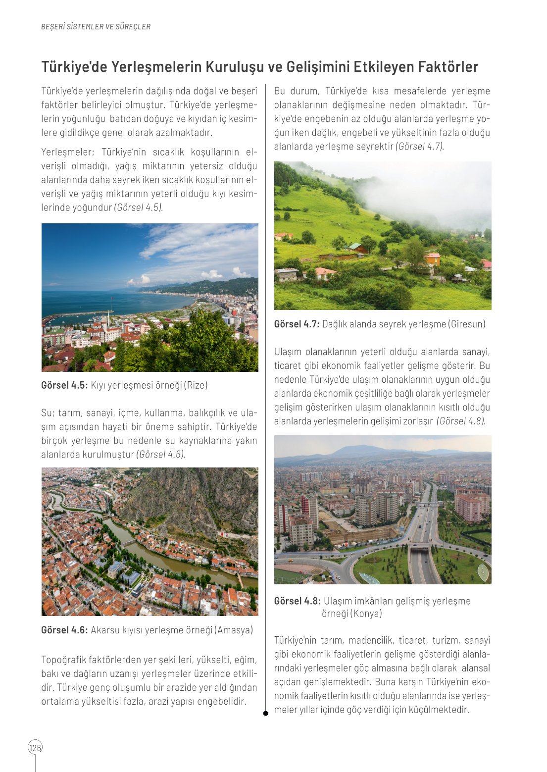 10. Sınıf Meb Yayınları Coğrafya Ders Kitabı Sayfa 126 Cevapları 10. Sınıf Meb Yayınları Coğrafya Ders Kitabı Sayfa 126 Cevapları