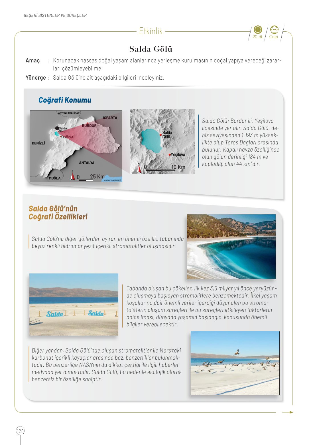 10. Sınıf Meb Yayınları Coğrafya Ders Kitabı Sayfa 128 Cevapları