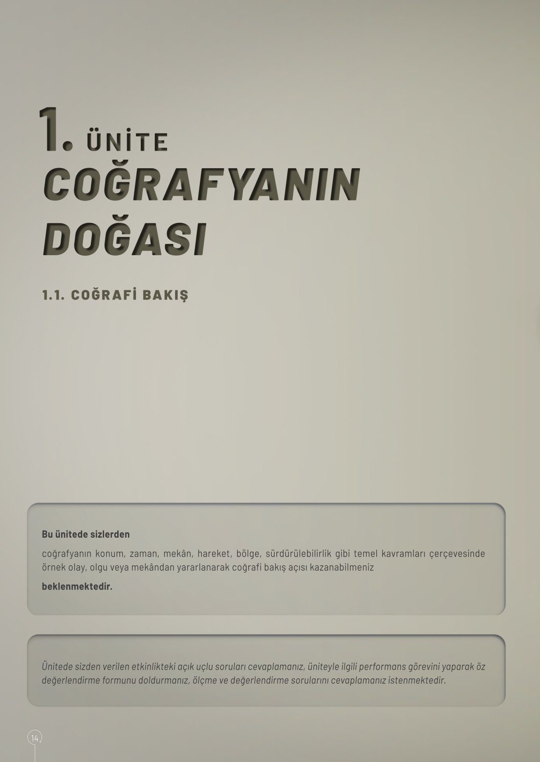 10. Sınıf Meb Yayınları Coğrafya Ders Kitabı Sayfa 14 Cevapları 10. Sınıf Meb Yayınları Coğrafya Ders Kitabı Sayfa 14 Cevapları