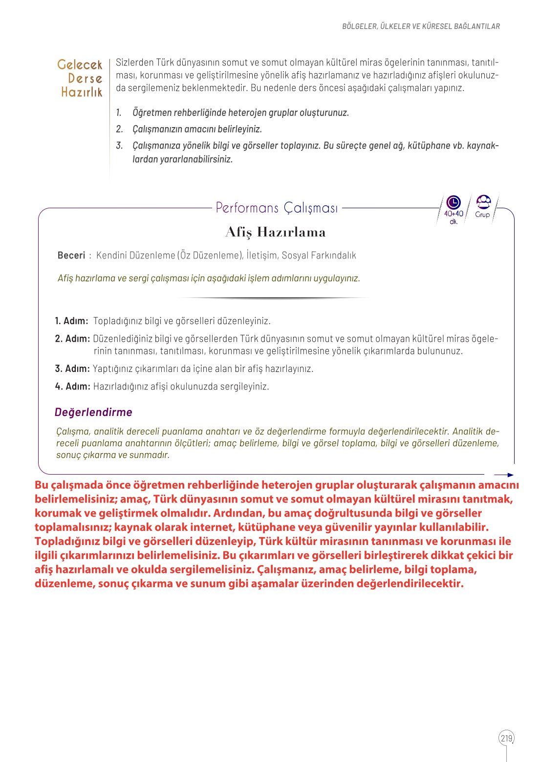 10. Sınıf Meb Yayınları Coğrafya Ders Kitabı Sayfa 219 Cevapları 10. Sınıf Meb Yayınları Coğrafya Ders Kitabı Sayfa 219 Cevapları