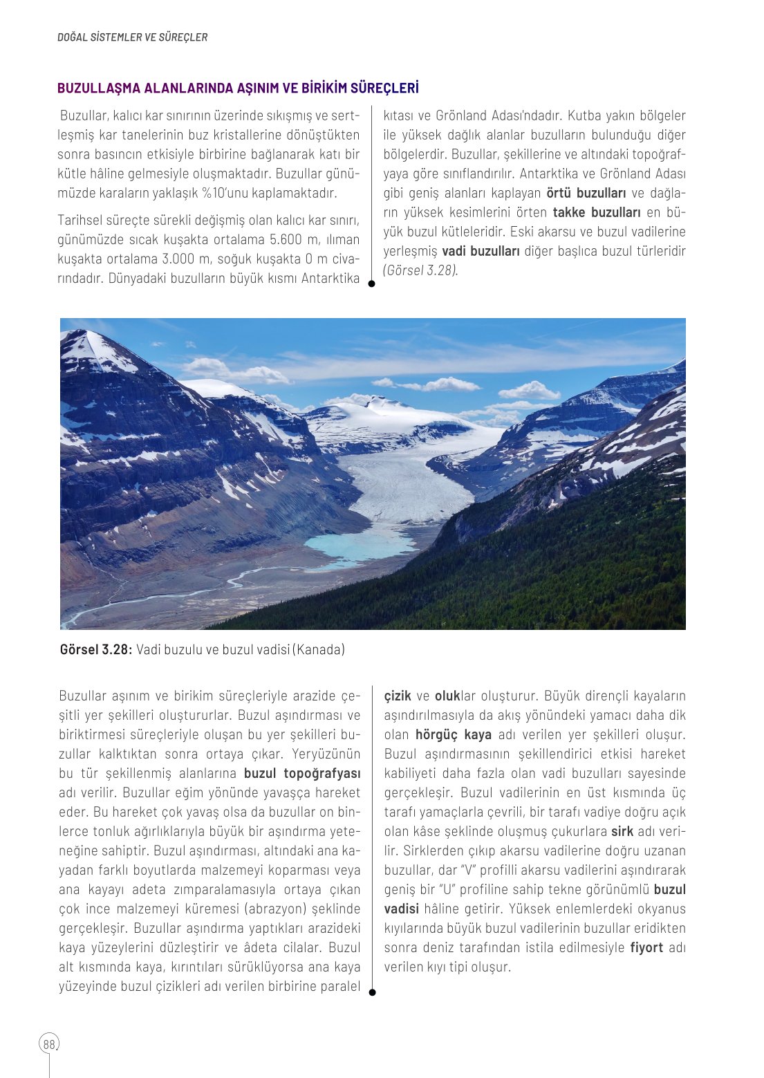 10. Sınıf Meb Yayınları Coğrafya Ders Kitabı Sayfa 88 Cevapları 10. Sınıf Meb Yayınları Coğrafya Ders Kitabı Sayfa 88 Cevapları