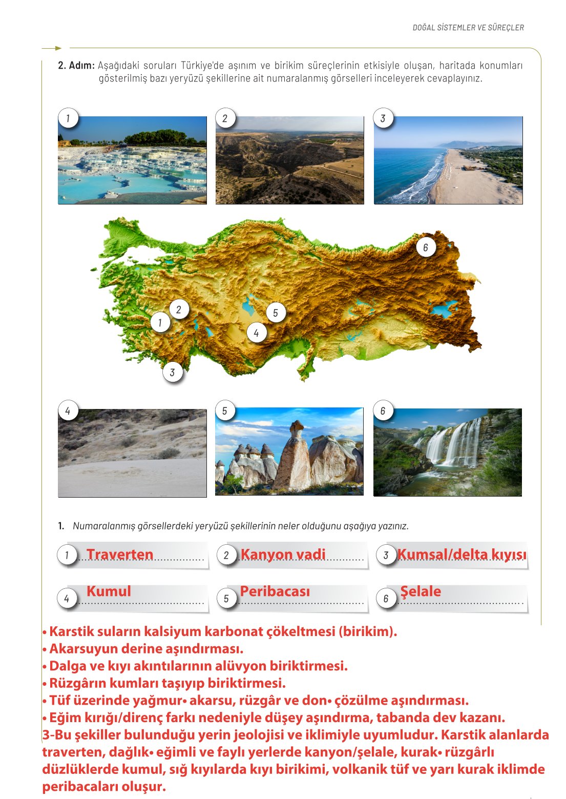 10. Sınıf Meb Yayınları Coğrafya Ders Kitabı Sayfa 95 Cevapları 10. Sınıf Meb Yayınları Coğrafya Ders Kitabı Sayfa 95 Cevapları