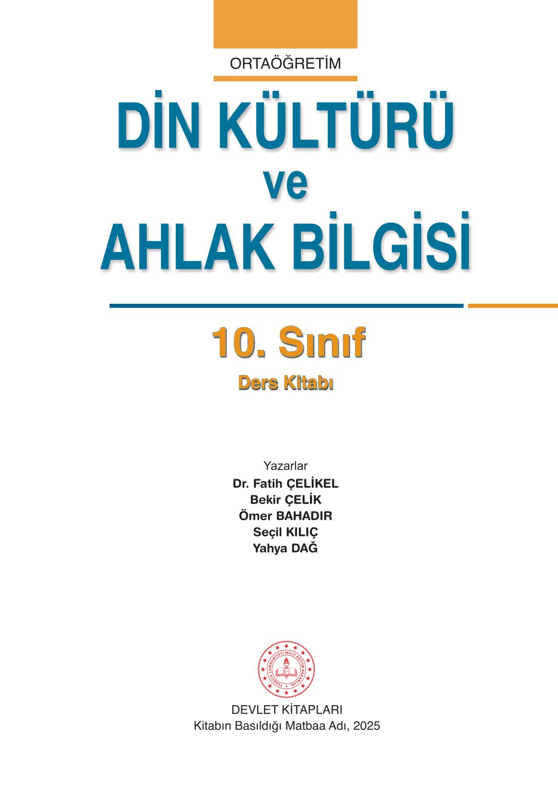 10. Sınıf Meb Yayınları Din Kültürü Ve Ahlak Bilgisi Ders Kitabı Sayfa 1 Cevapları