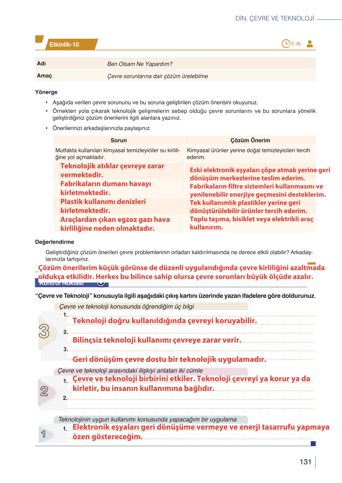 10. Sınıf Meb Yayınları Din Kültürü Ve Ahlak Bilgisi Ders Kitabı Sayfa 131 Cevapları 10. Sınıf Meb Yayınları Din Kültürü Ve Ahlak Bilgisi Ders Kitabı Sayfa 131 Cevapları