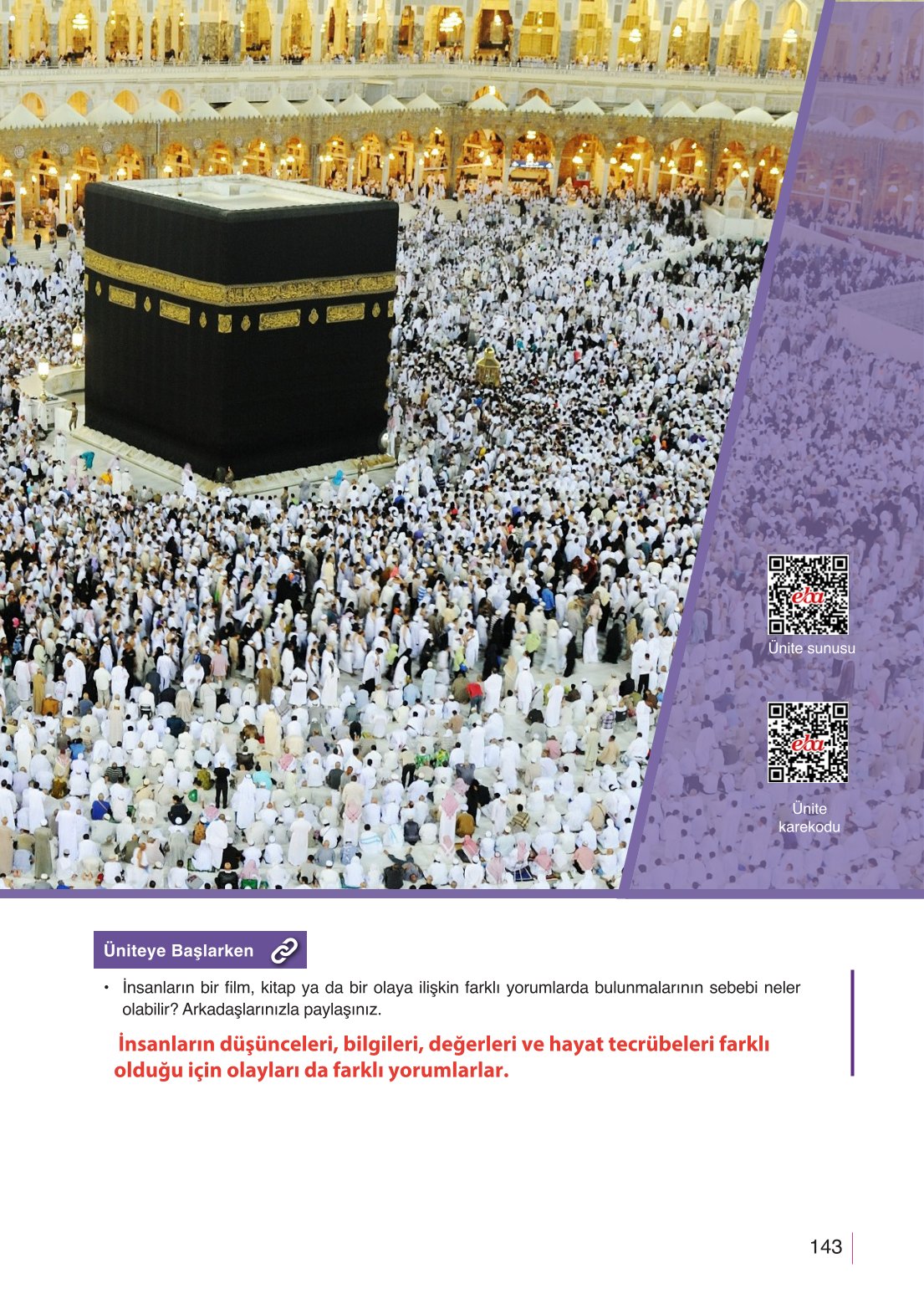 10. Sınıf Meb Yayınları Din Kültürü Ve Ahlak Bilgisi Ders Kitabı Sayfa 143 Cevapları